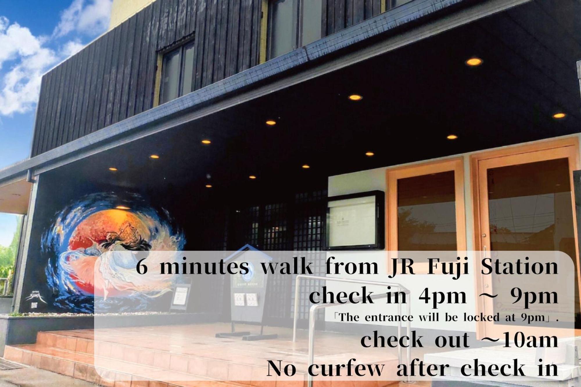 Guesthouse富士と碧 Fuji (Shizuoka) Exterior foto